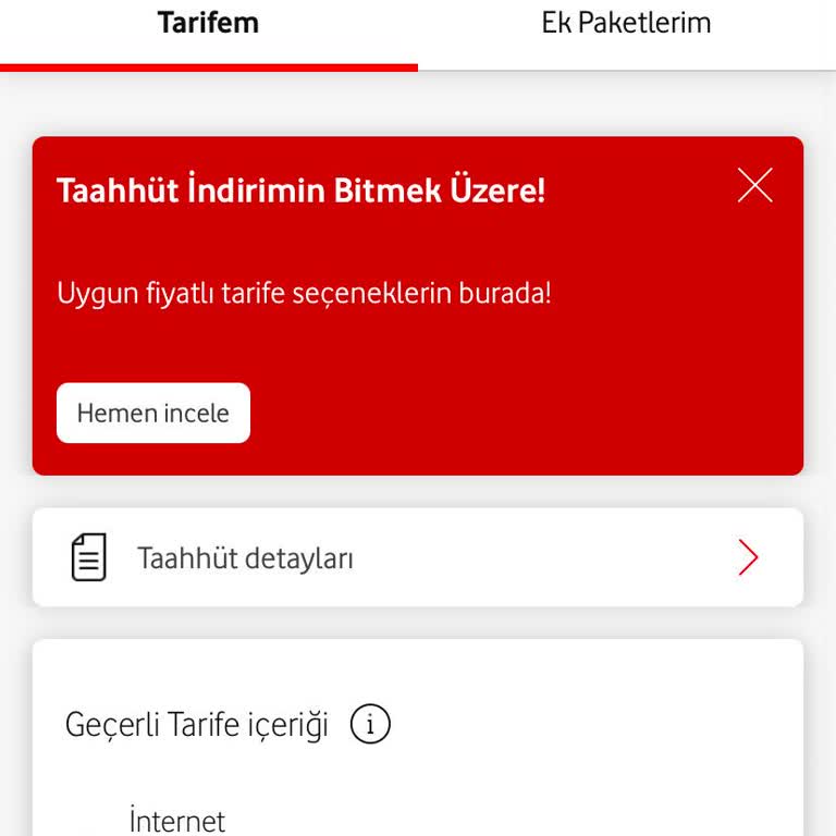 Vodafone'un Yeni Tarife Politikası Üzerine Değerlendirme