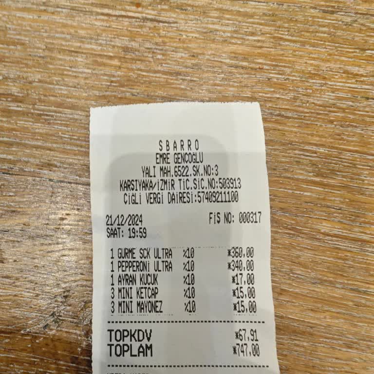 Pizza Yanında Ücretli Sos Şikayeti