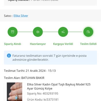 Boş Poşetle Gelen Sipariş Ve Sorumsuz Hizmet