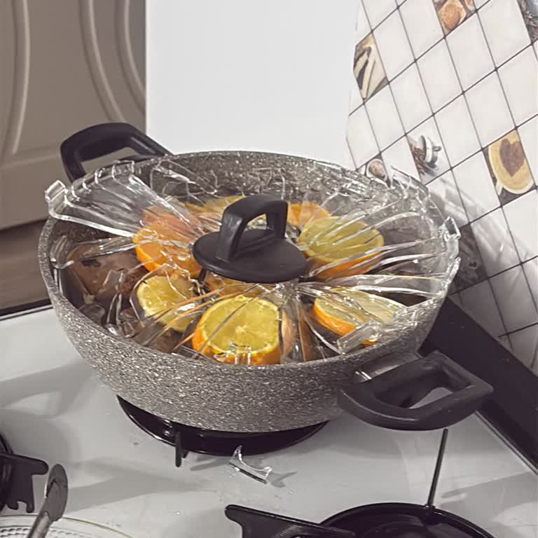 Patlayan Tencere Kapağı İle Yaşanan Tehlike