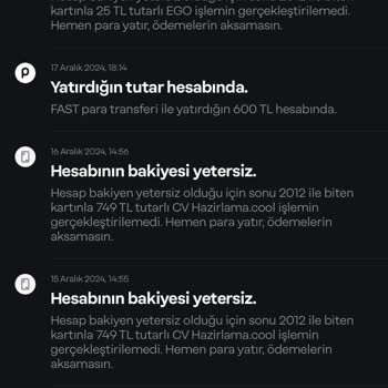 Yetkisiz Para Çekimi Ve İade Talebi