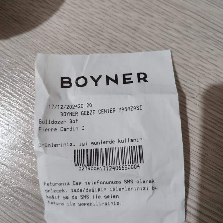 Ayağıma Vuran Bot İçin Değişim Talebi