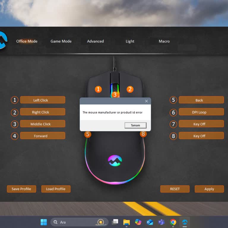 Everest SGM-L1 Lumos Farede Işık Ve Tepki Sorunu