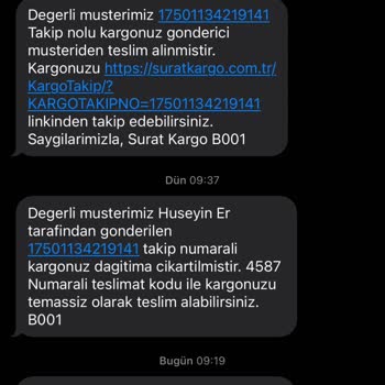 Sürat Kargo'nun Teslimat Sorunları Mağdur Ediyor