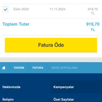 Yanlış Fatura Ödemesi Ve Eksik Hizmet