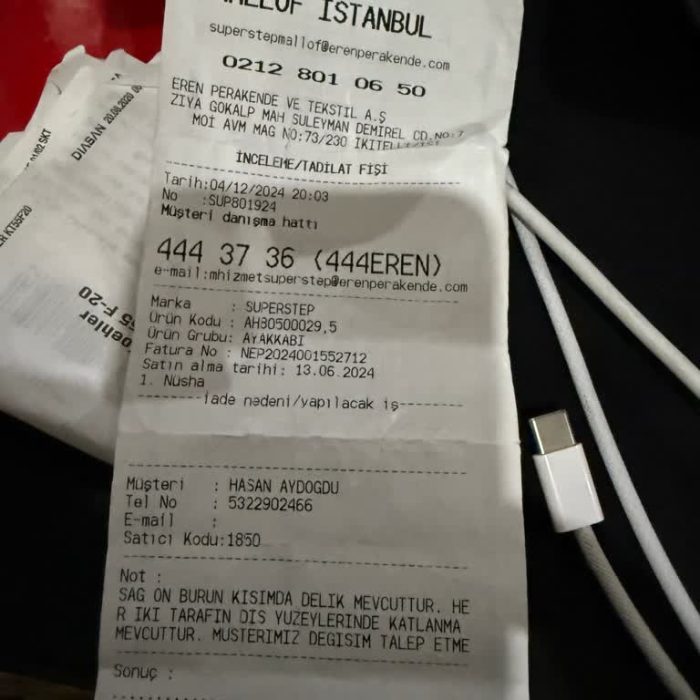 Kısa Sürede Hasar Gören Ayakkabı Ve İade Sorunu