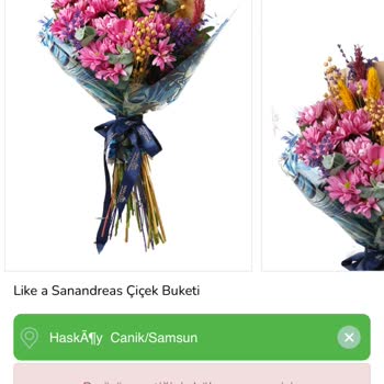 Yanlış Çiçek Gönderimi Mağduriyeti