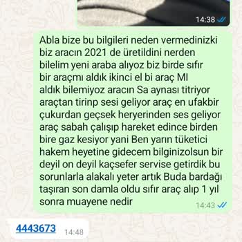 Ford Tourneo Courier Araç Sorunları Ve Bayi İlgisizliği