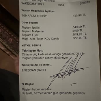 Yetkili Servis Hatası: Gereksiz Makine Alımı Ve Masraf