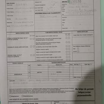 Samsung Ürünlerinde Sürekli Arıza Ve Yetersiz Tamir Hizmeti