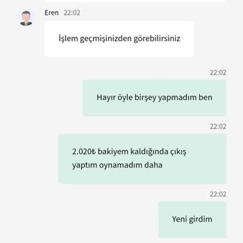 Yanlış Bakiye Ve Hatalı Oyun Katılımı