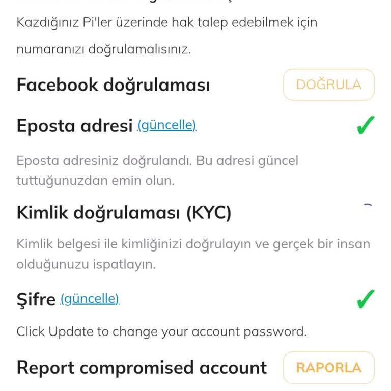 Uygulamada İsim Değişikliği Ve Telefon Doğrulama Sorunu