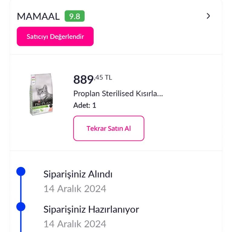 Mamaal.com Teslim Edilmeyen Kedi Maması: Pazarama Ve Sürat Kargo'nun İletişim Sorunları