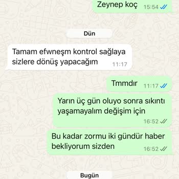 Mont Değişim Talebi Yanıtsız Kaldı