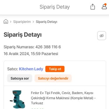 Renk Seçeneği Sorunu: İki Siparişte De Yanlış Renk Geldi