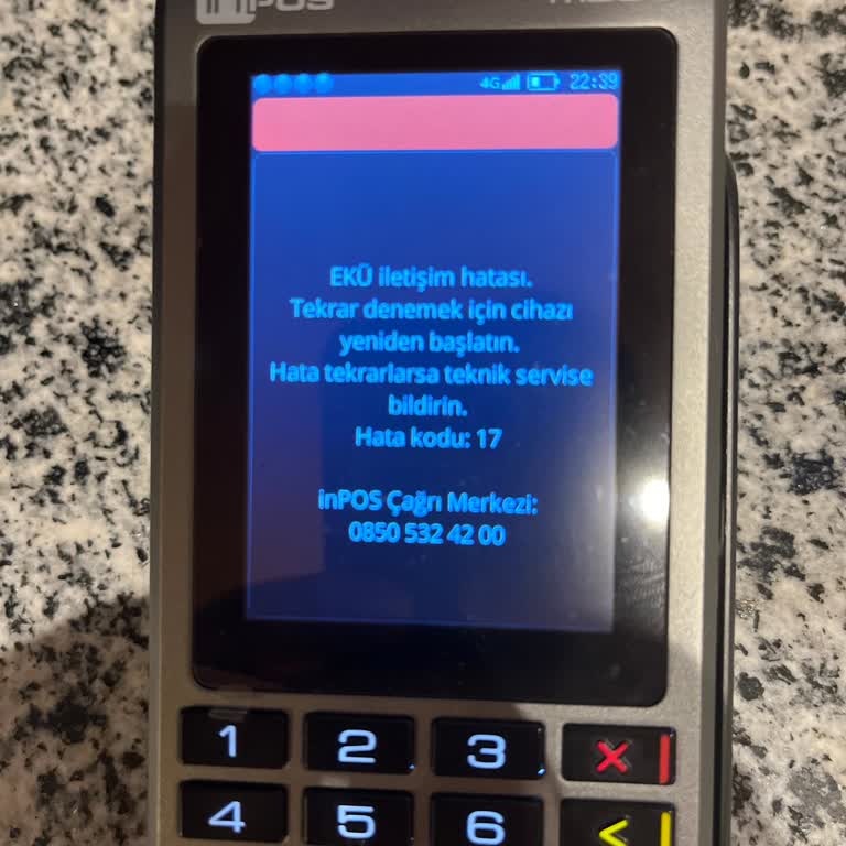 Yeni Pos Cihazı Arızası İşimizi Durma Noktasına Getirdi