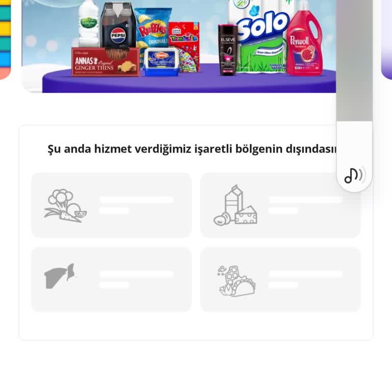 Getir'in Kayseri'deki Yetersiz Hizmeti