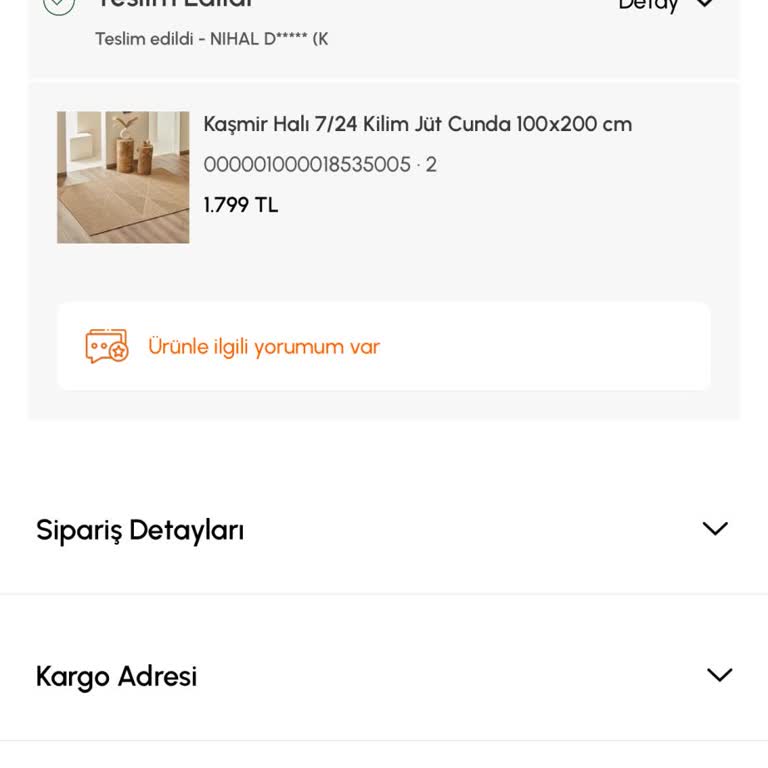 Kaşmir Halı'da İade Sorunu: 1 Ayda Dökülme