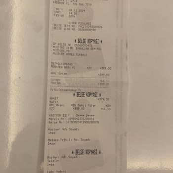 Rossmann İzmir Torbalı Şubesinde Para İadesi Sorunu