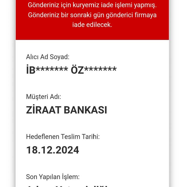 AGT Kurye'nin Adres Bulma Başarısızlığı