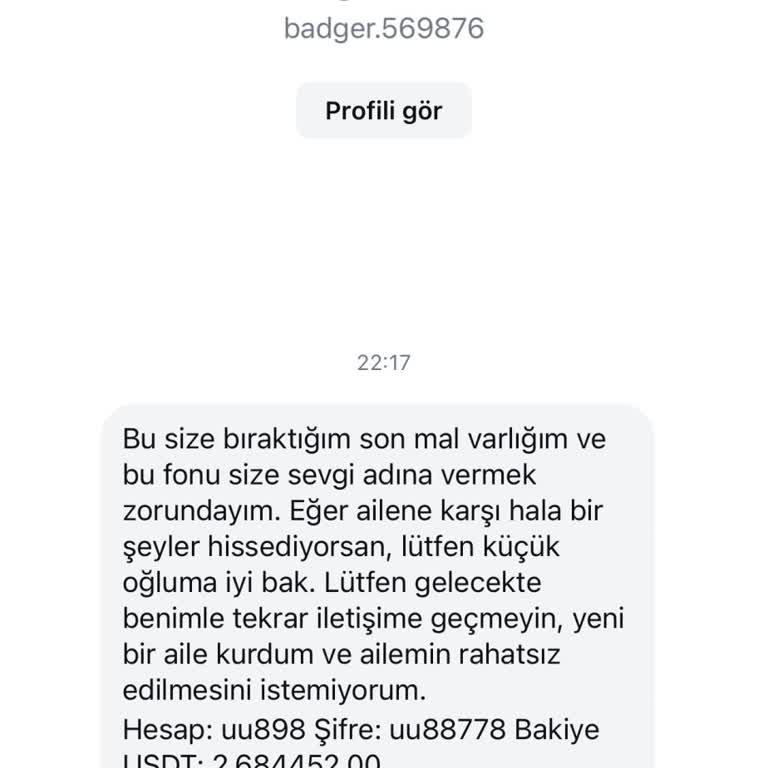 Yanlış Hesap Ve Bilgi Kullanımı Şikayeti