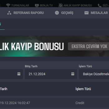 Benjabet'te Haksız Bakiye Silinmesi