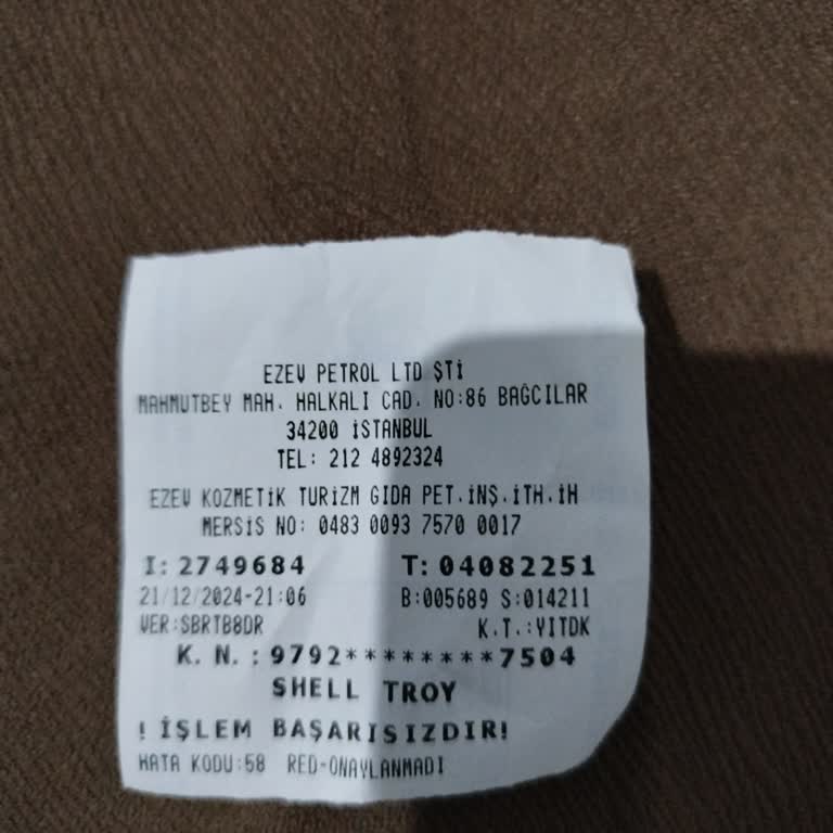 Shell Param Kartı Kullanım Sorunu