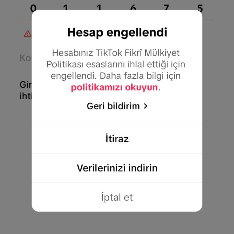 TikTok Haksız Mesaj Kısıtlaması