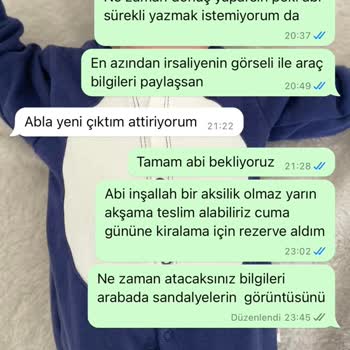 Sipariş Verilen Sandalyeler Teslim Edilmedi