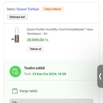 Dyson Hava Temizleyicinin Beklenmedik Koku Problemi