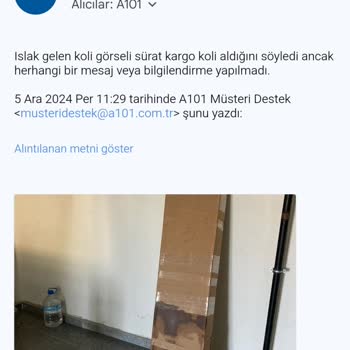 Yanlış Ürün Teslimatı Ve İletişim Sorunları