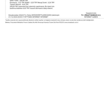 Para İadesi İçin Acil Yardım Talebi