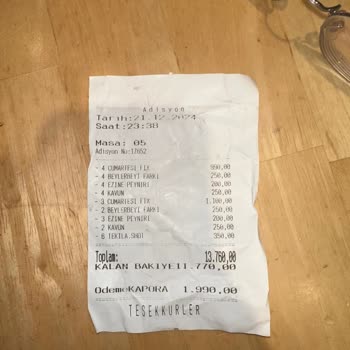 Roof7 Meyhanede Ekstra Ücret Şoku