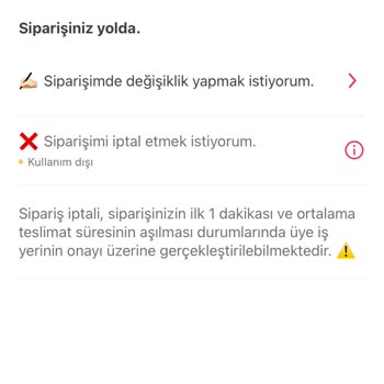 Yemek Sepeti'nde İptal Sorunu Ve İletişim Eksikliği