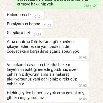 WhatsApp Üzerinden Gelen Şok Edici Hakaretler