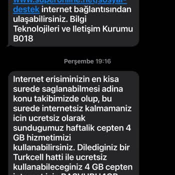 Turkcell Superonline İnternet Kesintisi Ve Haksız Cayma Bedeli
