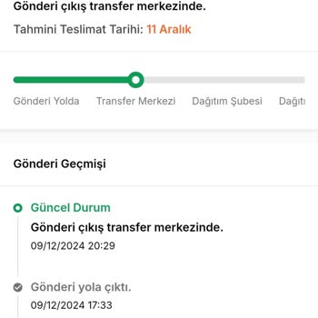Teslimat Sorunu Ve İletişim Eksikliği