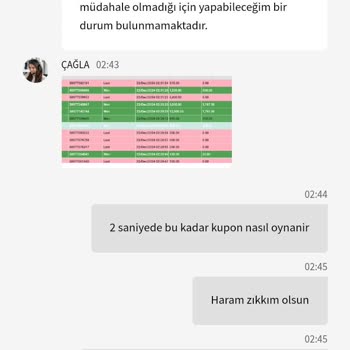 Kupon Kazancımın Silinmesi Ve Hesabımın Dondurulması