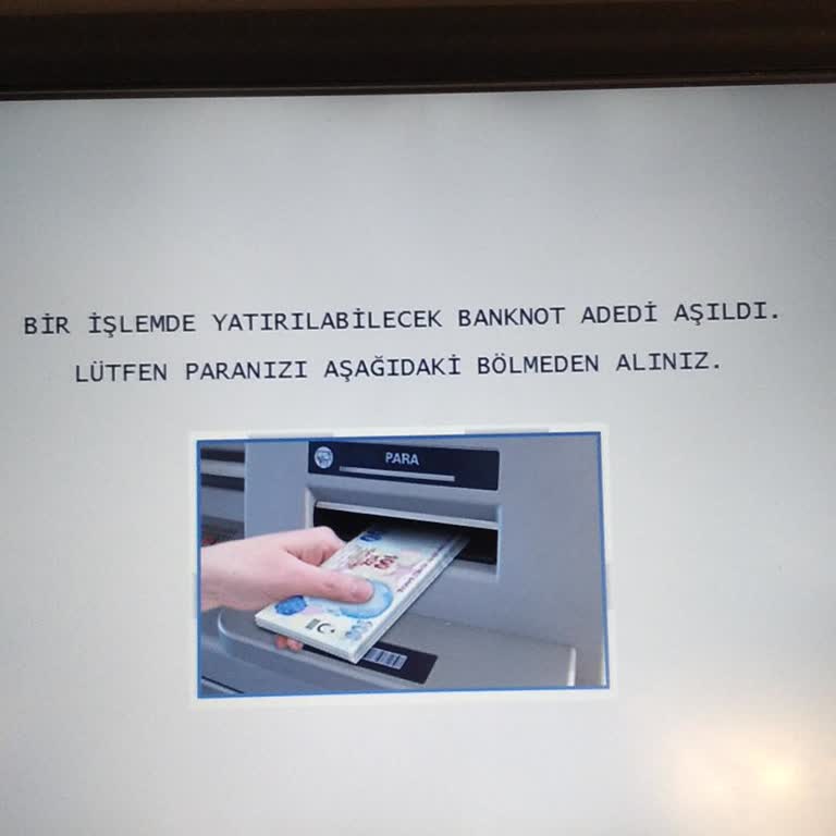 ATM'de Kaybolan Para Ve Yetersiz Müşteri Hizmeti