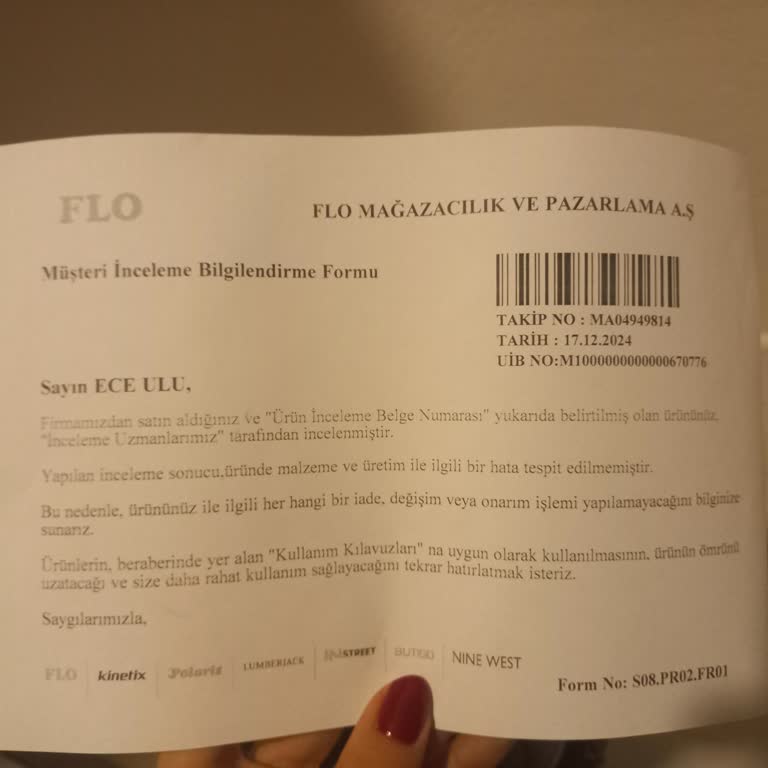 Polaris Botun İlk Kullanımda Hasar Görmesi