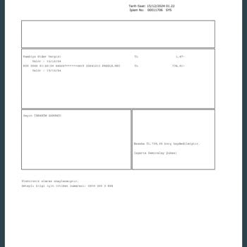 TEB Bankası'ndan İzinsiz Kambiyo Vergisi Kesintisi
