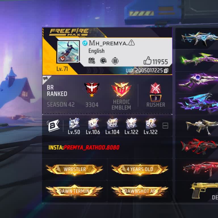 Please Return My Free Fire Max Account