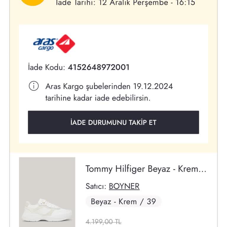 İade Süresi Ve Müşteri Hizmetleri Sorunu