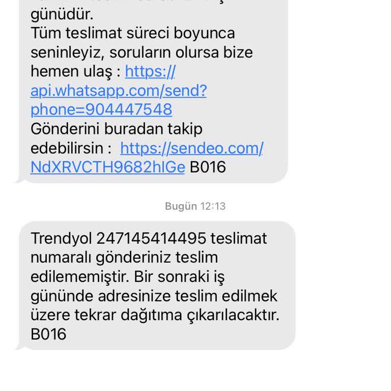 Sendeo Kargo İle Teslimat Sorunu Ve İletişim Eksikliği