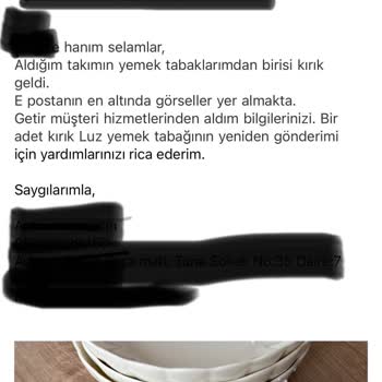 Kırık Tabak Sorunu Ve Yanıtsız İletişim