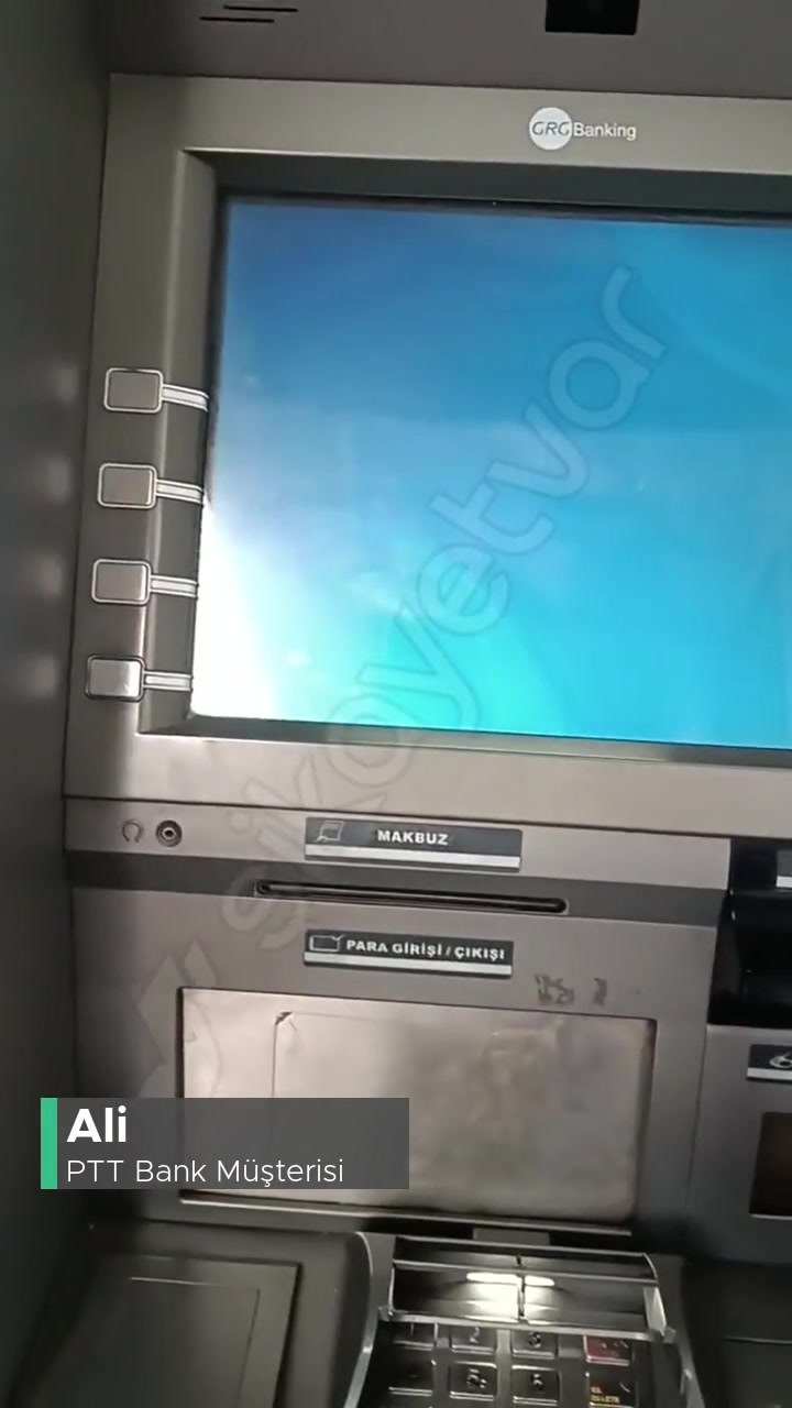 PTT Bank Bozuk ATM videonun kapak resmi