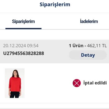 Sipariş İptali Ve Stok Güncellenmemesi Sorunu