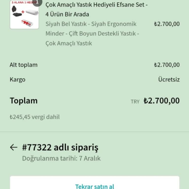 Eksik Sipariş Ve Ulaşılamayan Müşteri Hizmetleri