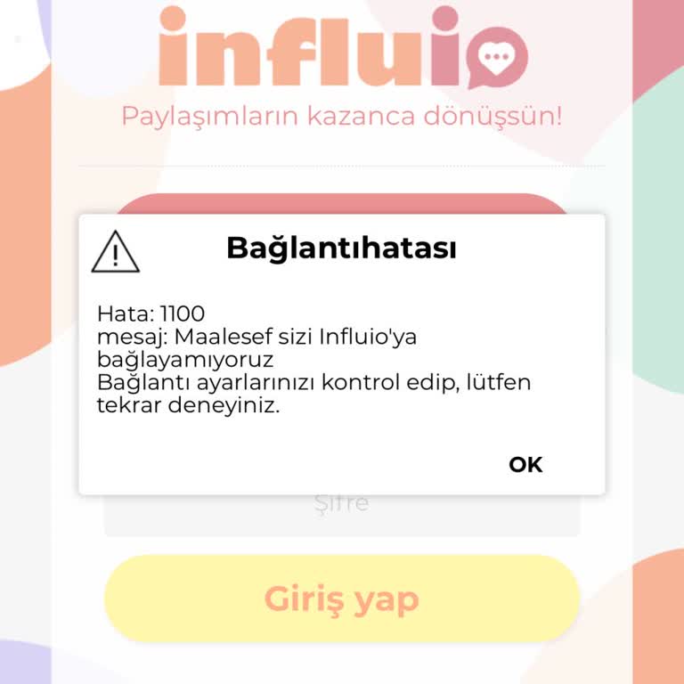 İnfluio LCW Influencer Başvurusu: Giriş Sorunları Ve Bağlantı Hatası