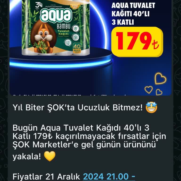 Şok Marketler'de Olmayan Kampanya Ürünü
